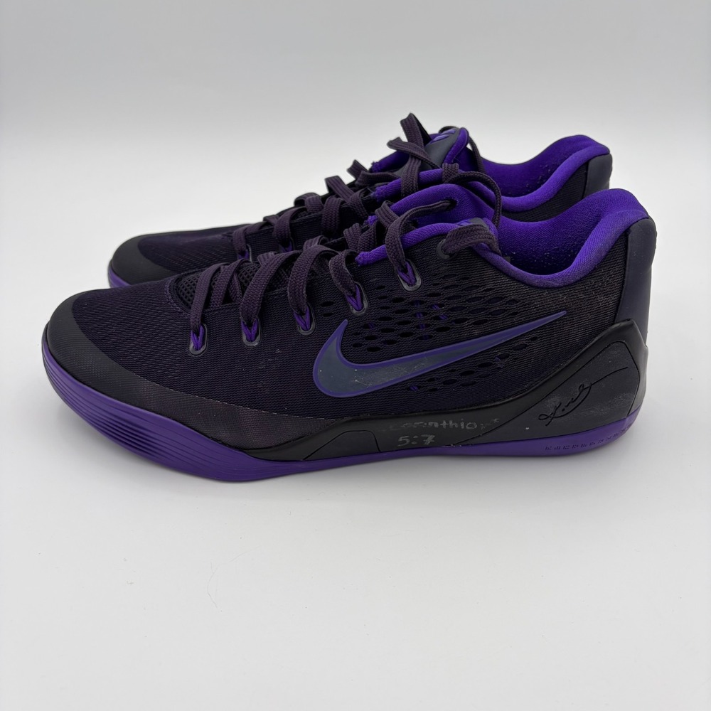 Nike Kobe 9 EM Protro Low Purple Black Lace Up Basketball IH1401-500 11